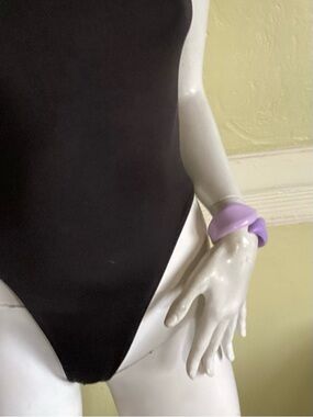 Lavender hinged cuff